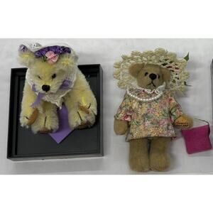 World of Miniature Bears Becky Wheeler Spring and Pearl Limited Edition